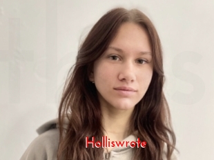 Holliswrote