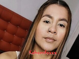 Kahomifoxxx