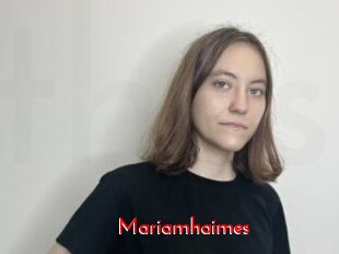 Mariamhaimes