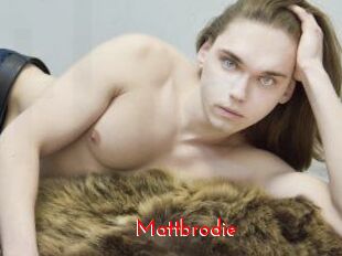 Mattbrodie