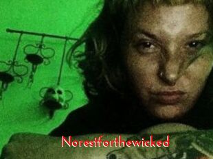 Norestforthewicked