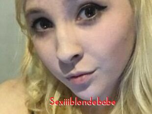 Sexiiiblondebabe