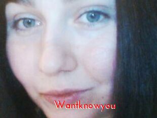Wantknowyou