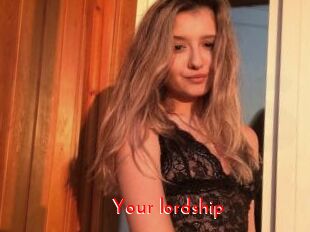 Your_lordship